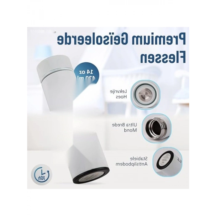420 ml Termoslu Mama ve İçecek Şişesi - Sıcak ve Soğuk Koruma