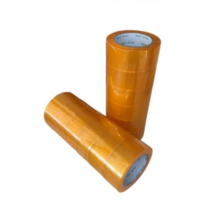 45 mm x 100 M Şeffaf Yapıştırıcı Koli Bandı Seti (6lı)