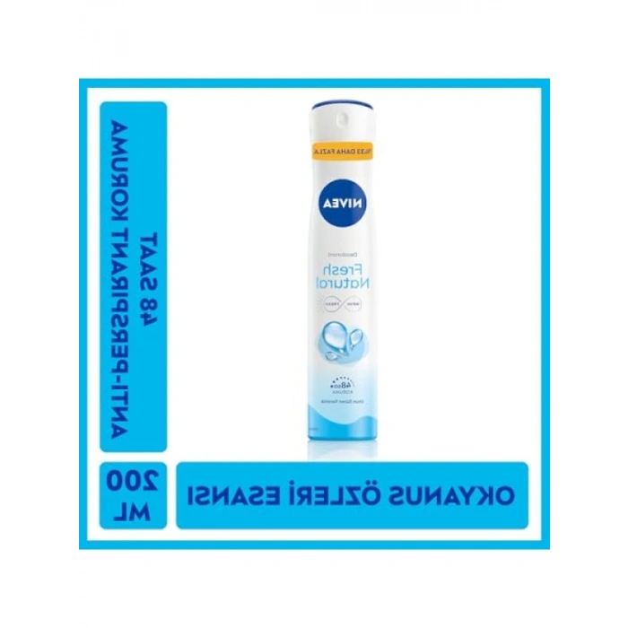 48 Saat Etkili Kadın Sprey Deodorant - Fresh Natural 200ml