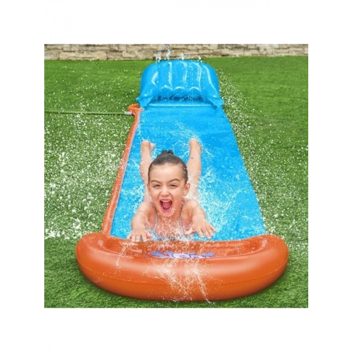 488 cm Uzunluğunda Tsunami Splash Ramp Kaydırak, Entegre SplashBoost Özelliği