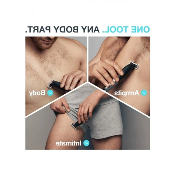 4D Bıçaklı Su Geçirmez Sakal Şekillendirme ve Tıraş Makinesi