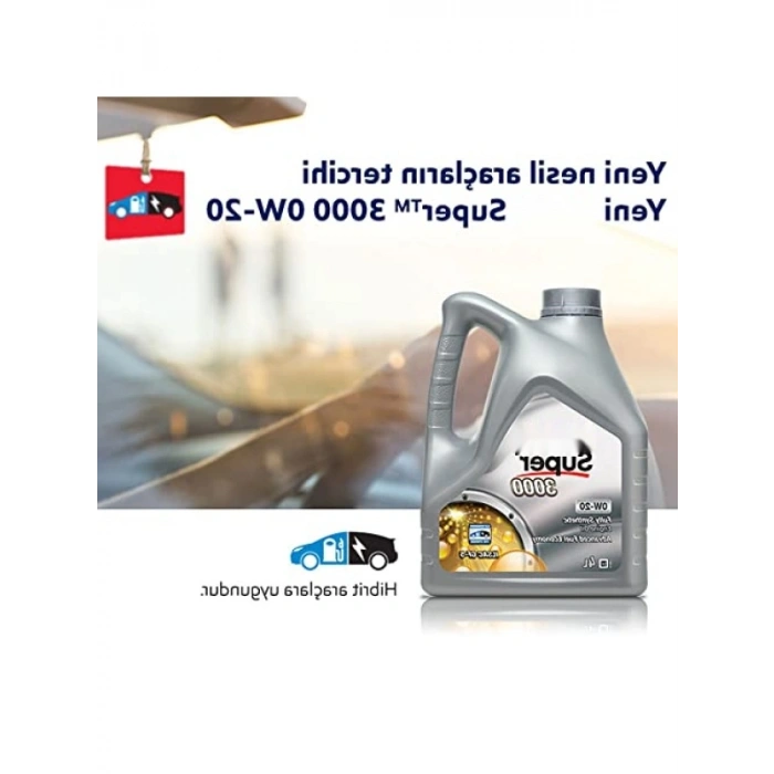 4L Kapasiteye Sahip 0W20 Motor Yağı, Üstün Aşınma Koruması
