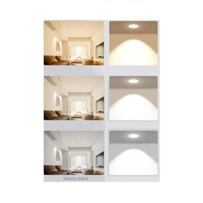 4W 345LM 4000K Gün Işığı LED GU10 Lamba