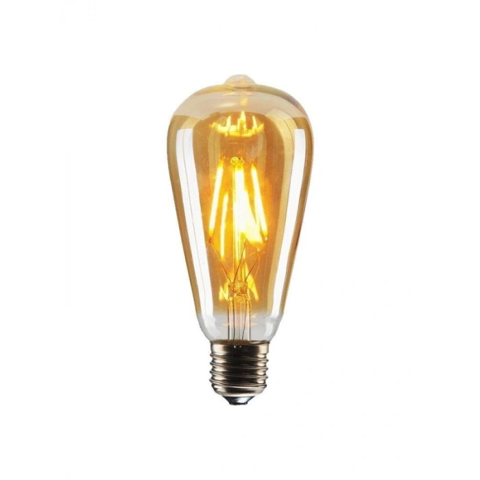 4W Dim Rustik LED Ampul, Sarı Işık