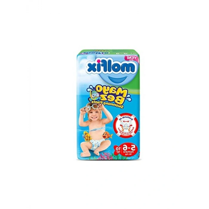 5-6 Beden Mayo Bebek Bezi 10 Adet (14+ kg)