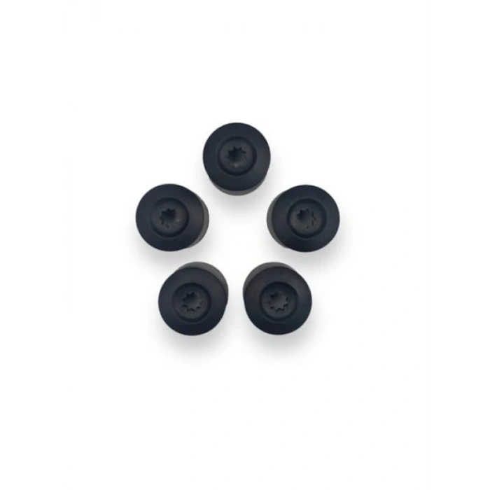 5 Adet Tekerlek Jant Bijon Kapağı 1K0601173, 2005-2009 Model Uyumlu