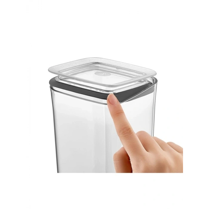 5li Kare Saklama Kabı Seti (1700 ml + 1200 ml + 1000 ml + 700 ml + 350 ml)