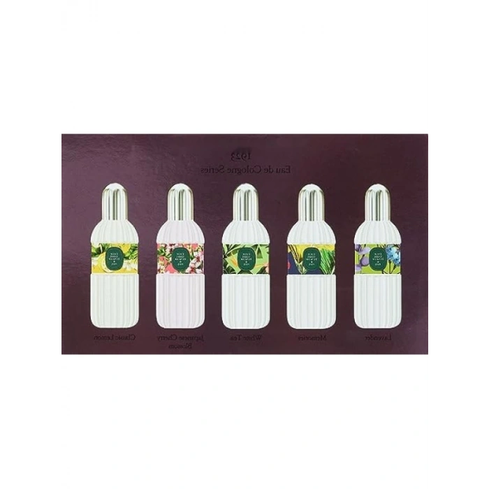 5li Kolonya Seti - 5 x 16 ml Silindir Cam Şişe