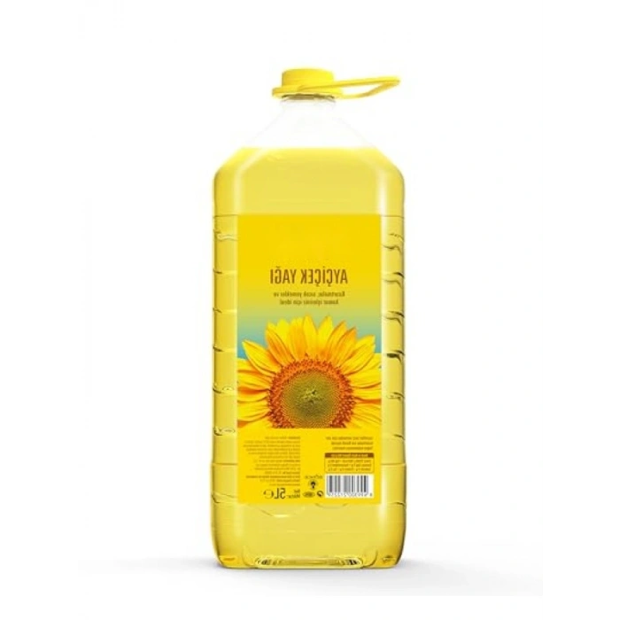 5 lt Dar Ağız Pet Ayçiçek Yağı