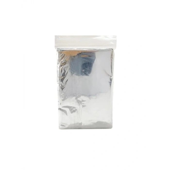 5 Paket Çift Taraflı Acil Durum Battaniyesi - 130 x 210 cm