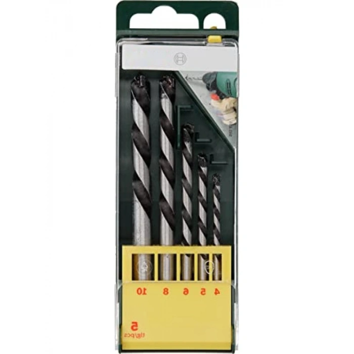 5 Parça Beton Matkap Ucu Seti - 4-10mm Tungsten Karbür