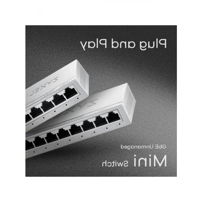 5-Port Gigabit Ethernet Switch, Tak-Çalıştır