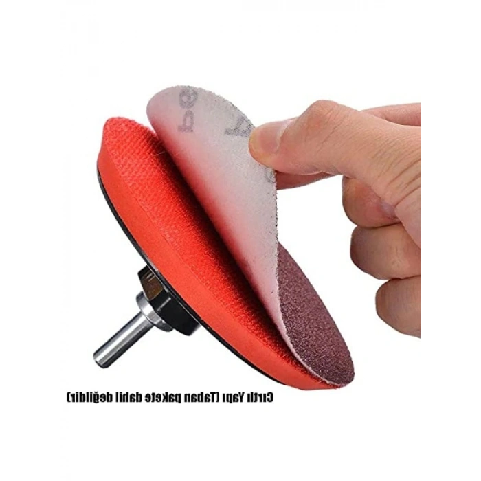 50 Adet 115 mm 40 Kum Cırt Zımpara Spiral