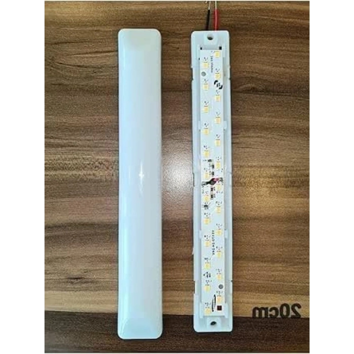 50li Paket 20 cm Oval Taban LED Modül - 12V Beyaz Işık