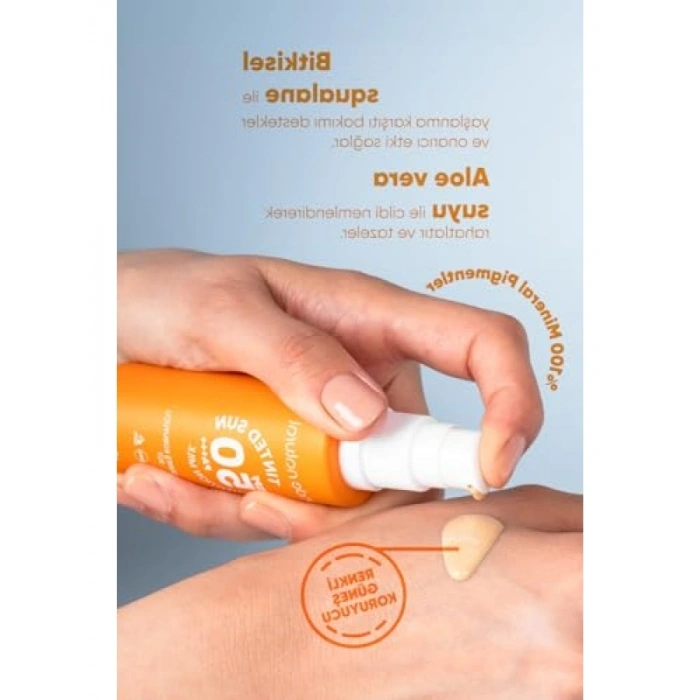 50 SPF Renkli Güneş Koruyucu Losyon 30ml