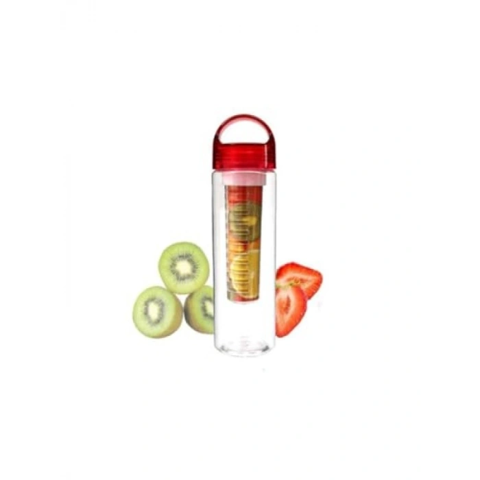 500 Ml Akrilik Detox Matara - Yeniden Kullanılabilir Su Şişesi
