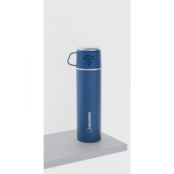 500 ml Kapasiteli Çelik Termos, Bardaklı