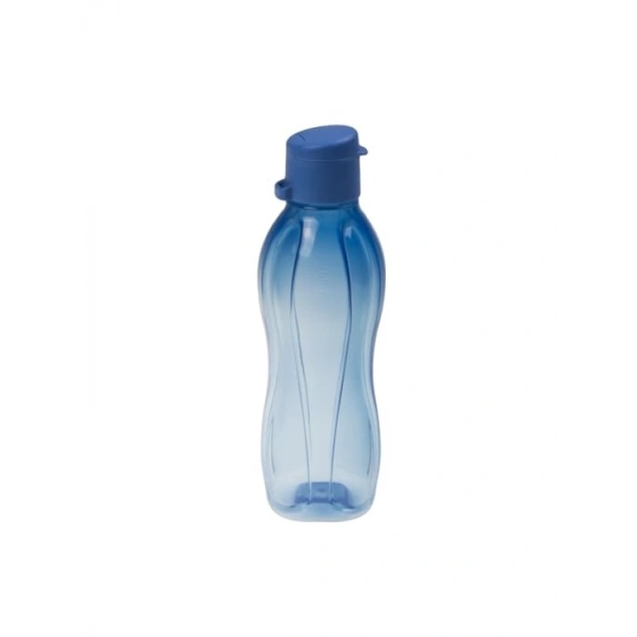500 ml Klipsli Paslanmaz Çelik İçme Şişesi - Mavi