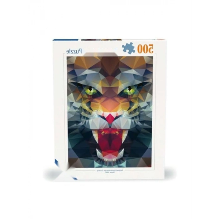 500 Parça Aslan Temalı Yapboz, Eğlenceli Zihin Egzersizi