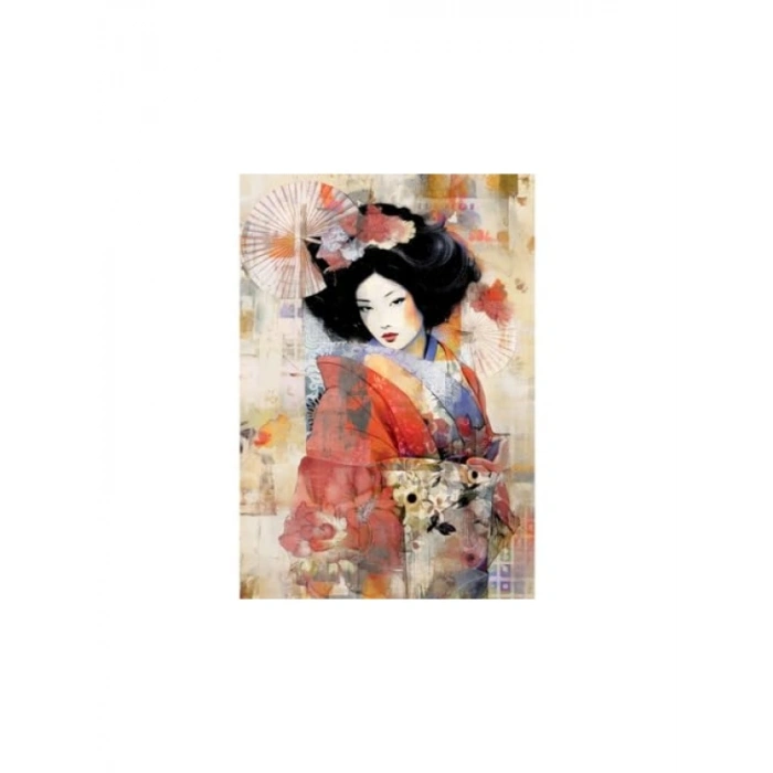 500 Parça Geyşa Temalı Puzzle