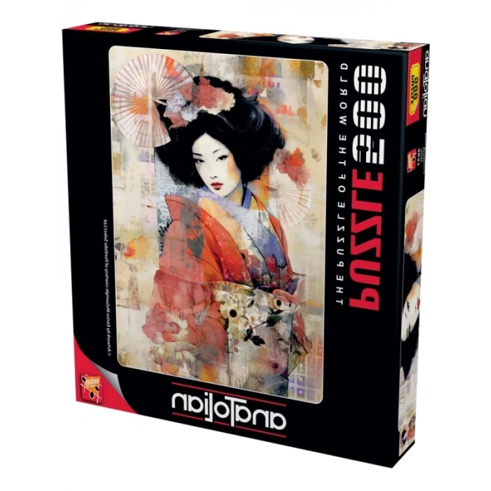 500 Parça Geyşa Temalı Puzzle