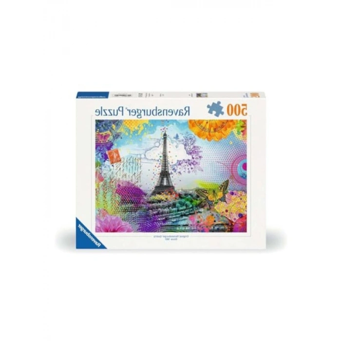 500 Parça Paris Temalı Yetişkin Puzzle