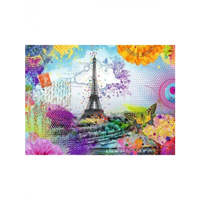 500 Parça Paris Temalı Yetişkin Puzzle