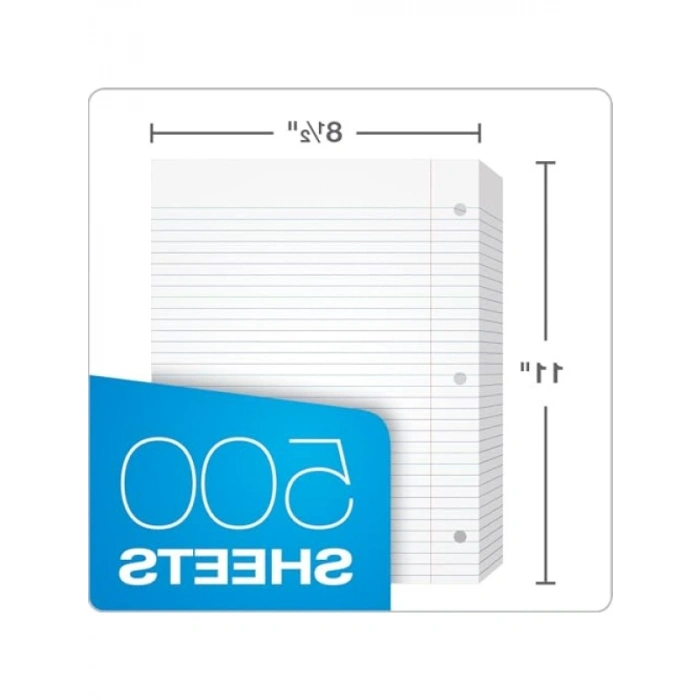 500 Yapraklı College Çizgili Notebook Filler Kağıdı