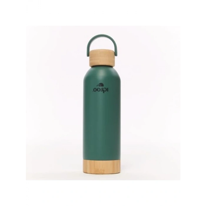 500ml Kapasiteli Bambu Tabanlı Matara