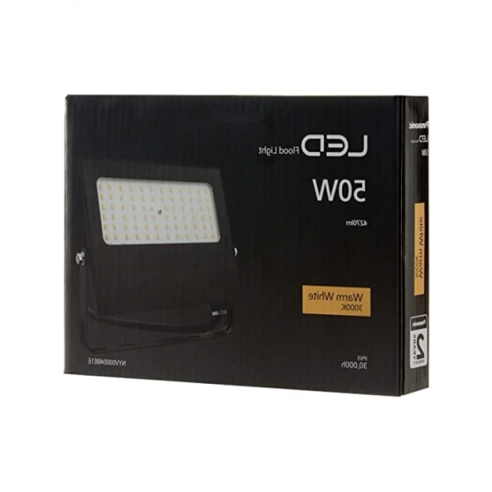 50W 4270LM Sıcak Beyaz LED Projektör, IP65 Suya Dayanıklı