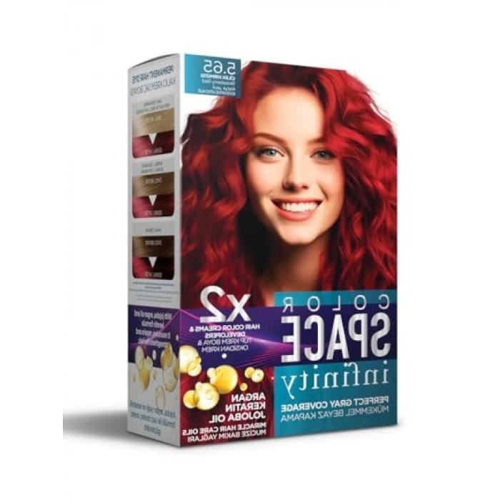 5.65 Strawberry Red Saç Boyası - Uzun Süre Renk Koruma