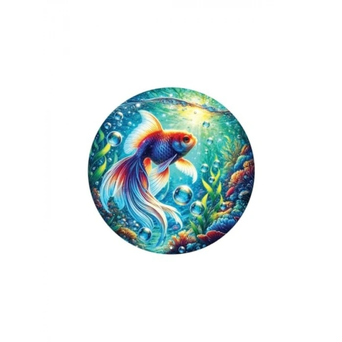 570 Parça Yuvarlak Akvaryum Puzzle
