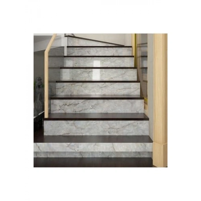 5m x 60 cm Mermer Desenli Su Geçirmez Yapışkanlı Folyo