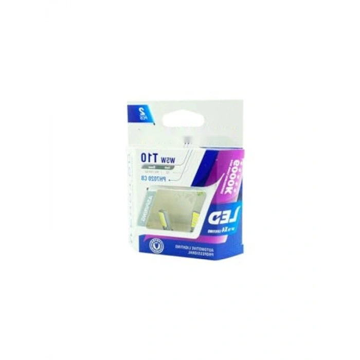 6+6 LED Ampul T10 W5W - Enerji Tasarruflu ve Dayanıklı
