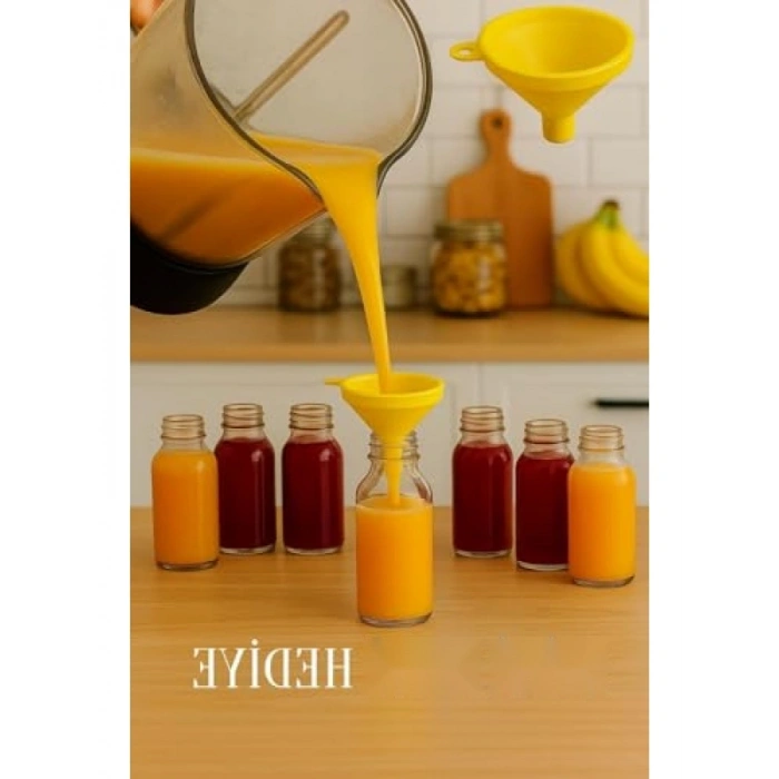 6 Adet Sızdırmaz Kolonya Şişesi, Gümüş Metal Kapak, 30 ml