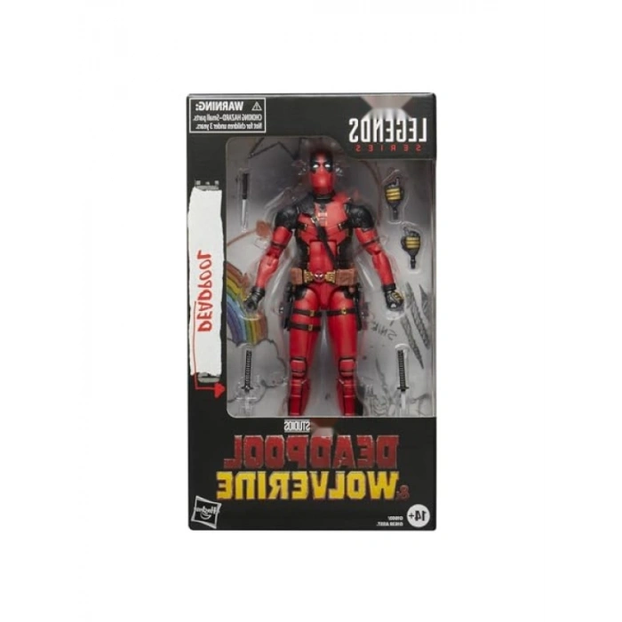 6 İnç Deadpool & Wolverine Aksiyon Figürü - Koleksiyonluk