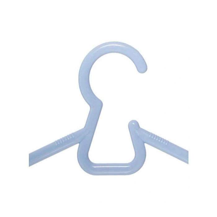 6lı Asorti Plastik Çocuk Elbise Askısı (0.6 x 27 x 14 cm)