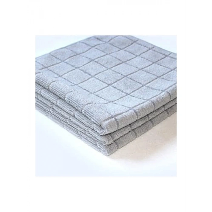 6lı Gri Mikrofiber Yer Bezi Seti - Unisex