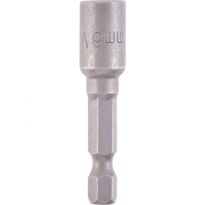 6 mm Manyetik Lokma Ucu, Krom Vanadyum, 48 mm
