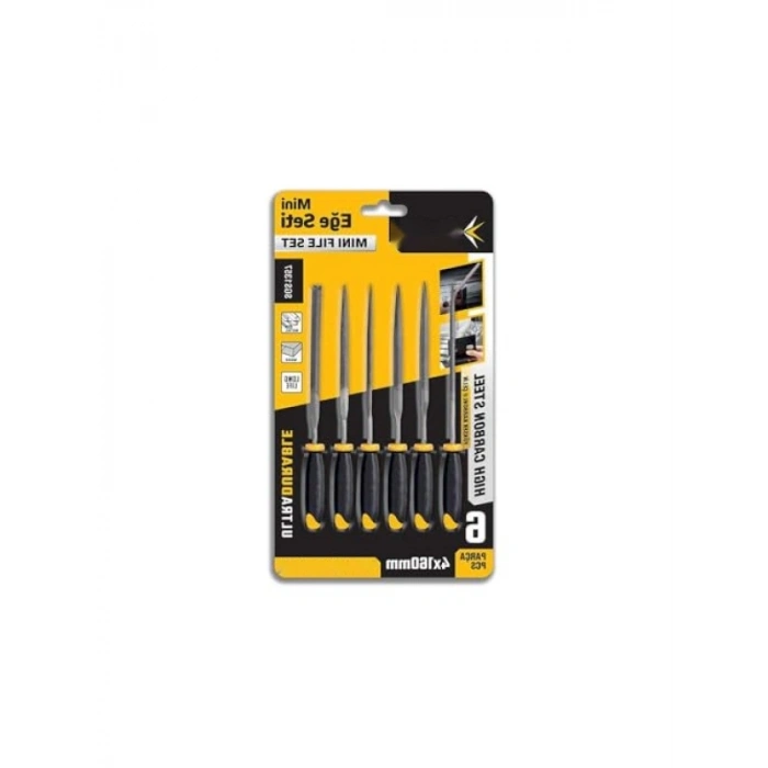 6 Parça Mini Eğe Seti - 160 mm
