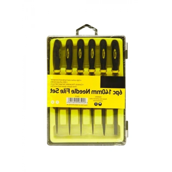 6 Parçalı Törpü Seti, 140 mm Kauçuk Sap