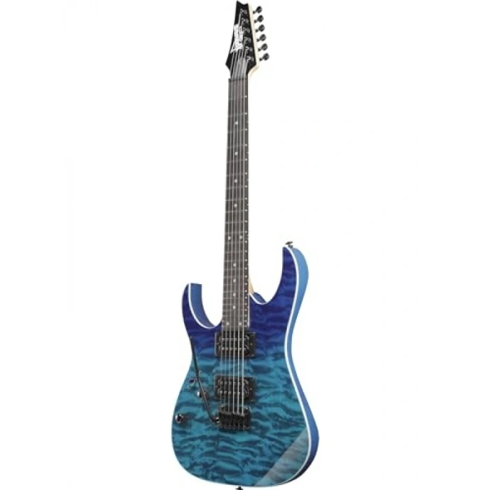 6 Tellli Elektro Gitar - Siyah/Mavi