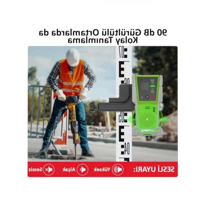 60 Metre Mesafeye Kadar Hizalama Yapabilen Lazer Dedektörü