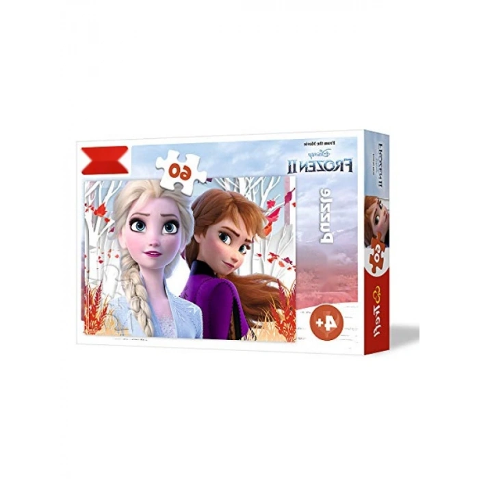 60 Parça Karlar Ülkesi Puzzle, Eğlenceli Öğrenme