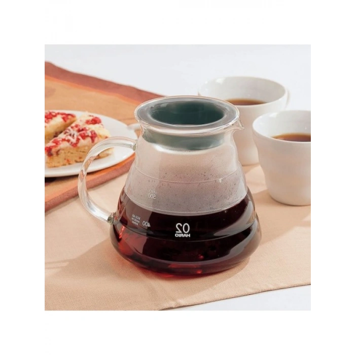 600 ML Isıya Dayanıklı Cam Kahve Servis Sürahisi
