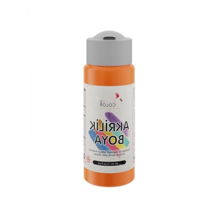 60ml Turuncu Akrilik Boya