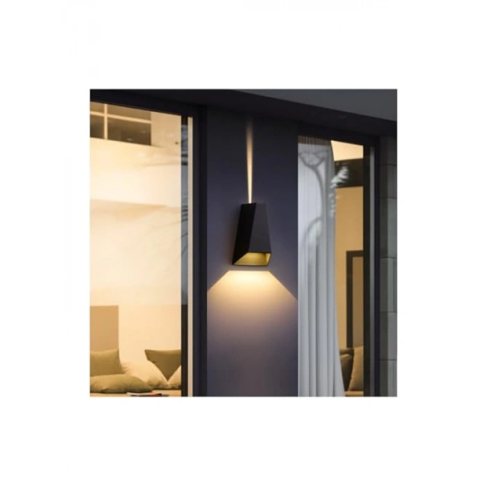 6W Çift Taraflı LED Aplik - 3200K Sıcak Beyaz, 350 Lümen, IP54 Su Geçirmez