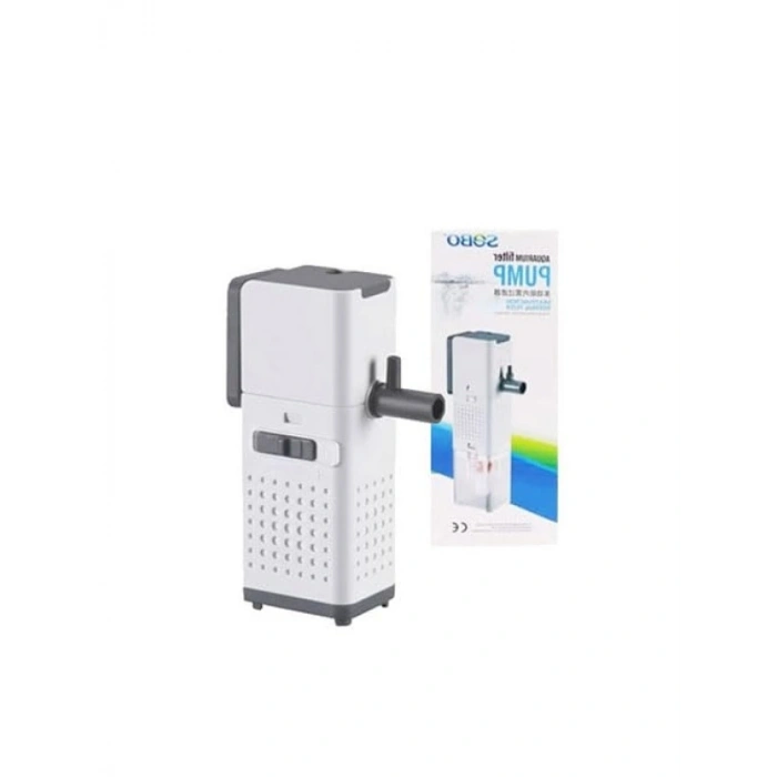 6W Güçte Akvaryum İç Filtre, 500 Litre/Saat Debi