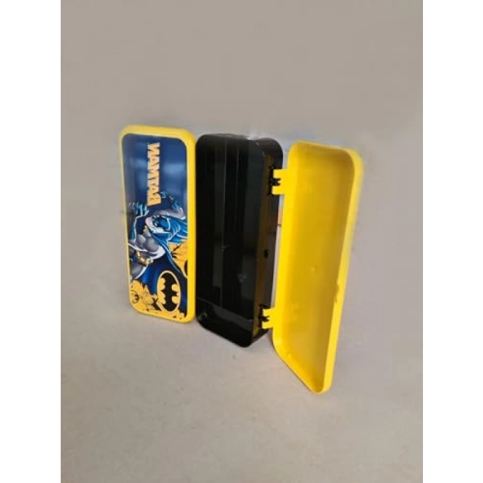 7 Bölmeli Kalem Kutusu (Batman Temalı)