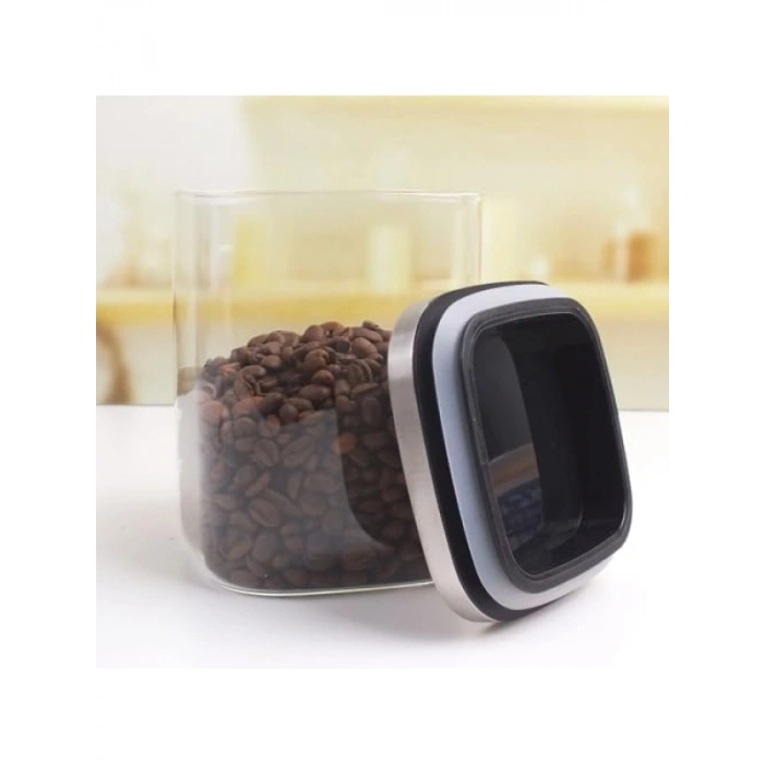 700ml Sızdırmaz Vakumlu Borosilikat Cam Kavanoz